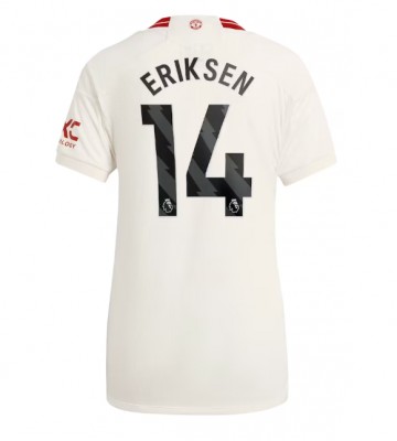 Manchester United Christian Eriksen #14 Tredjetröja Dam 2023-24 Kortärmad